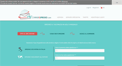 Desktop Screenshot of corrierespresso.com